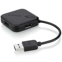 BELKIN USB 4- PORT TRAVEL HUB